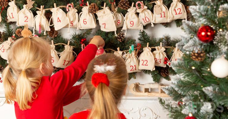 DIY advent calendar for children