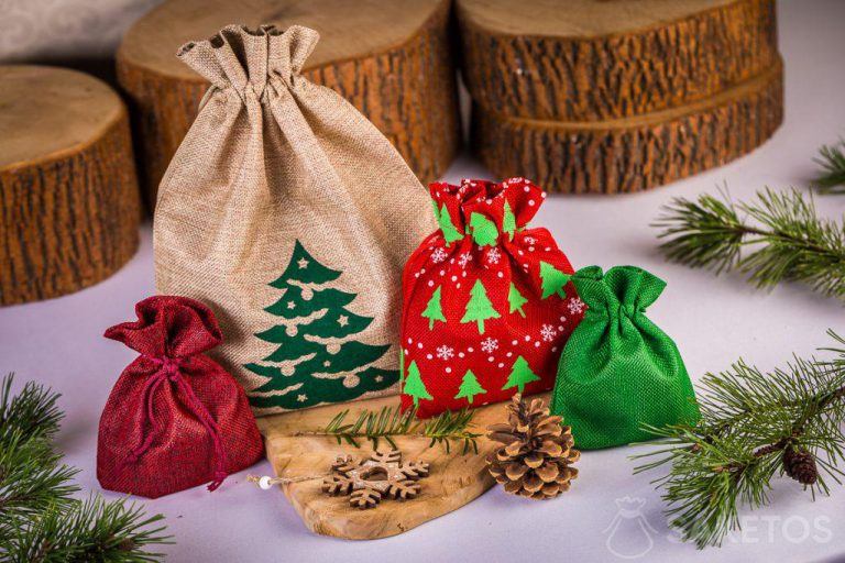 Christmas less waste bags