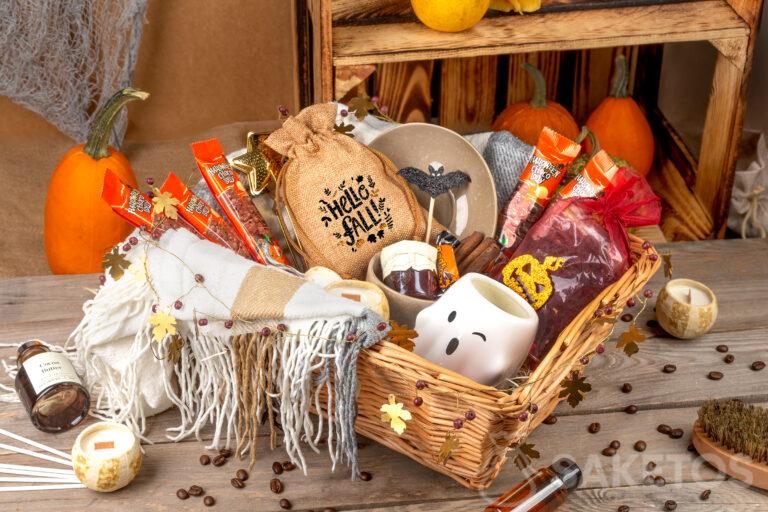 Inspiring Boo Basket idea for adults