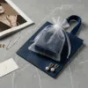 Organza bags for jewellery, pearls and elegant accessories.