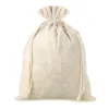 Pouch like linen bag 26 x 35 cm - natural Linen bags