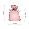 Bag like linen with printing 26 x 35 cm - natural / Christmas tree Linen bags