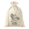 Bag like linen with printing 30 x 40 cm - for vegetables (DE) Shopping and kitchen storage solutions