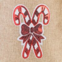 Burlap bag 30 cm x 40 cm - Christmas, Lollipop Burlap bags / Jute bags