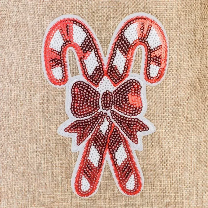 Burlap bag 30 cm x 40 cm - Christmas, Lollipop Burlap bags / Jute bags