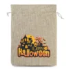 Halloween Burlap Bag (No.1) 40 x 55 cm - natural Large bags 40x55 cm