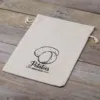 Bag like linen with printing 35 x 50 cm - for potatoes (EN) Bags with quick and easy closure