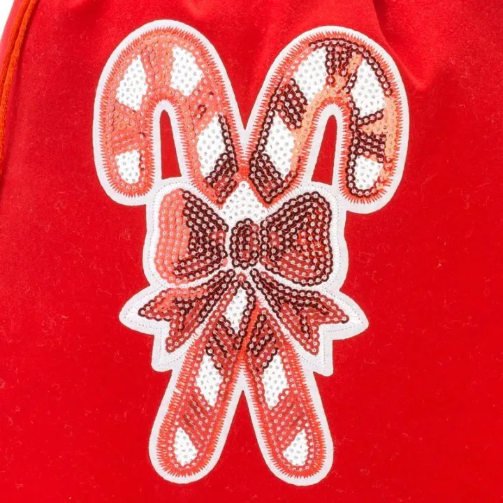 Velvet pouch 26 x 35 cm - Christmas - Lollipop Occasional bags