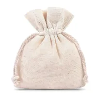 10 pcs Cotton pouches 10 x 13 cm - natural 7 Cotton pouches 10 x 13 cm - natural Cotton bags