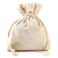 Pouches like linen 6 x 8 cm - natural Soaps