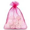 Organza bags 22 x 30 cm - fuchsia Fuchsia bags