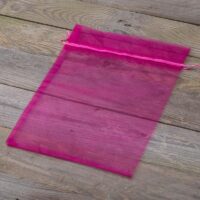 Organza bags 22 x 30 cm - fuchsia Fruit bags