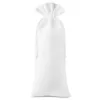 Velvet pouches 11 x 20 cm - white Medium bags 11x20 cm