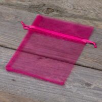 Organza bags 10 x 13 cm - fuchsia Lavender and scented dried filling