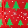 Burlap bag 22 x 30 cm - red / Christmas tree All products