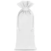Cotton pouches 16 x 37 cm - white Medium bags 16x37 cm