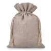 Natural pure linen pouches 18 x 24 cm Medium bags 18x24 cm