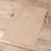 Natural pure linen pouches 18 x 24 cm Zero waste