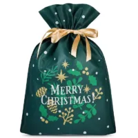Nonwoven Gift Bags 40 x 56 cm - Large Christmas Set of 3 with Ribbon 8 Nonwoven bags sized 40 x 56 cm, with Christmas-themed print Christmas bag