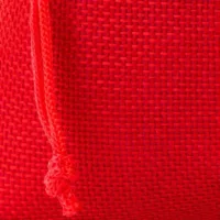 Burlap bag 18 x 24 cm - red Red bags