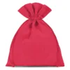 Cotton pouches 15 x 20 cm - red Valentine's Day