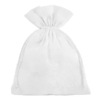 5 pcs Cotton pouches 18 x 24 cm - white 31 Cotton pouches 18 x 24 cm - white Medium bags 18x24 cm