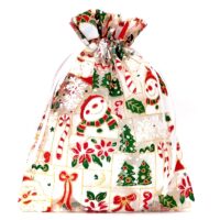 Organza bags 26 x 35 cm - Christmas Industries & Packaging for...