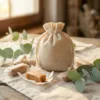 Cotton bags for sweets and natural food products.