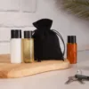 Velvet bags for cosmetics and oils