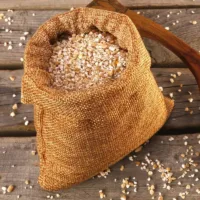 Burlap bag 10 cm x 13 cm - light brown Burlap bags / Jute bags