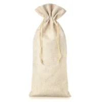 1 pc Burlap bag 16 x 37 cm - light natural 9 Burlap bag 16 x 37 cm - light natural Medium bags 16x37 cm