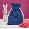 Jeans bag 15 x 20 cm - blue Cotton bags