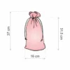 Pouch like linen with printing 16 x 37 cm - natural / snow Industries & Packaging for...