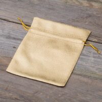 Metallic bags 12 x 15 cm - gold Christmas bag