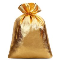 Metallic bags 22 x 30 cm - gold Metallic bags