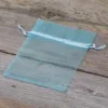 Organza bags 10 x 13 cm - light blue Organza bags