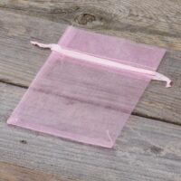 Organza bags 10 x 13 cm - light pink Organza bags