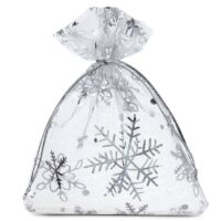 Organza bags 10 x 13 cm - Christmas / 2 Christmas bag