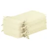 Organza bags 13 x 27 cm - ecru Ecru bags