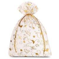 Organza bags 15 x 20 cm - Christmas / 8 Christmas bag