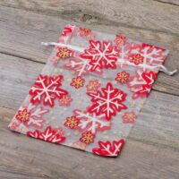 Organza bags 15 x 20 cm - Christmas / 1 All products