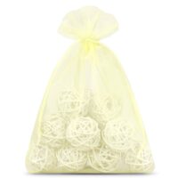 Organza bags 18 x 24 cm - ecru Ecru bags