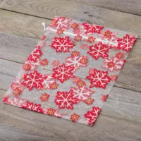 Organza bags 22 x 30 cm - Christmas / 1 All products