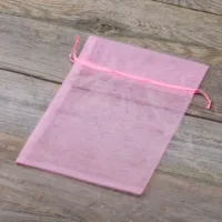 Organza bags 26 x 35 cm - pink Organza bags