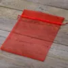 Organza bags 26 x 35 cm - red Valentine's Day