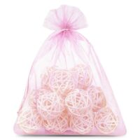 Organza bags 30 x 40 cm - light pink Grape protection