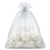 Organza bags 30 x 40 cm - silver Pouches silver / grey