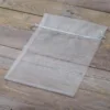 Organza bags 30 x 40 cm - silver Bags with quick and easy closure