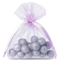 25 pcs Organza bags 6 x 8 cm - light purple 14 Organza bags 6 x 8 cm - light purple