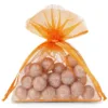 Organza bags 6 x 8 cm - orange Orange bags